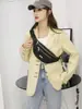 Nuevo bolso de cintura de tela Oxford, bolso de pecho sencillo de moda coreana para hombres y mujeres, bolso bandolera deportivo para exteriores, venta al por mayor