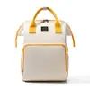 Bolsa de maternidad de gran capacidad para salidas, bolsa portátil para madre y bebé, bolsa cuadrada pequeña con aislamiento para biberones, mochila multifuncional