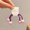 Corda de Cabeça Infantil Dopamina Elástico Alto para Cabelo Anel de Cabelo Meninas Não Amassam Cabelo Elástico para Meninas Bola Bola Corda de Cabelo Acessório de Cabeça