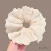 Novo scrunchie de alta qualidade para rabo de cavalo baixo 2026 para mulheres, apresentando um estilo inspirado em Melard, um acessório de cabelo retrô para outono e inverno