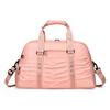 Bolsa de viaje de gran capacidad, bolsa de mensajero plegable de moda, bolsa de equipaje para viajes cortos, separación de húmedo y seco, bolsa para deportes y fitness
