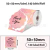El papel térmico con patrón de degradado de color es adecuado para papel de etiqueta térmica Shuo t50 Jingchen b3s De Tong p1 Puqu AQ