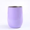 Taza de vacío de acero inoxidable 304 transfronteriza de alta apariencia, mini taza de cáscara de huevo de 12 oz, taza portátil simple de oficina.