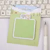 Notas Adhesivas con Forma de Gato Lindo de Dibujos Animados Notas Adhesivas de Alto Valor para Estudiantes Planificador de Mensajes Notas Adhesivas Reutilizables