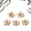 Flor Rosa Pequena Simulada 4cm Atacado Decoração de Casamento Flor Rosa Botão Cabeça de Flor Arranjo de Flores Adereços Flor Rosa