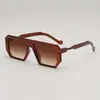 Gafas de Sol Rectangulares Inspiradas en Tecnología Futurista Cyberpunk para Hombres y Mujeres, Tendencia Europea y Americana Estilo Retro Gafas Geniales para Fotografía Callejera