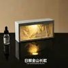 Decoración de Aromaterapia Montaña Nevada Caja de Regalo Creativa de Aromaterapia Piedra Difusora Regalo de Cumpleaños para Niñas Luz Nocturna Práctica para Ambiente Dropshipping