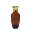 Frasco de Vidro Marrom para Óleo Essencial Frasco Conta-gotas Frasco de Essência Frasco de Solução Original Frasco Vazio Reembalado Frasco Cosmético Frasco de Óleo Essencial para Cuidados com os Cabelos