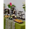 Mesa de Postres China Adornos Soporte de Exhibición Compromiso Boda Montaje de Mesa Bandeja Estantería Decoración de Boda Descanso para el Té Soporte para Pasteles
