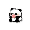 Ímãs de Geladeira Periféricos Magnéticos Criativos Divertidos e Fofos Panda Personalizado Novo Transparente Ins Adesivos Acrílicos
