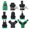 Accesorios conectores de grifo equipo de riego para invernadero de jardín conector universal conector rápido de manguera riego por goteo y accesorios