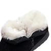 2023 Nuevos Zapatos de tela del Viejo Pekín para mujer, zapatos de algodón de invierno, lana pura, con felpa de algodón, suela de goma térmica antideslizante, estilo étnico