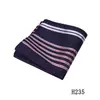 Pañuelo de Bolsillo para Traje de Hombre, Alta Densidad de 1200 Puntos, Seda Artificial, Accesorio para Traje, Pañuelo Jacquard, Bufanda Cuadrada, En Stock