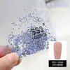 Diamantes Redondos de Fundo Quente Malha 1440, Pacote Completo de Acessórios para Nail Art, Atacado Diamantes Redondos Super Brilhantes de Fundo Plano Decorações de Diamante para Unhas