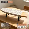 Tabla de planchar de madera maciza, pequeña a mediana, plegable de mesa para el hogar, plancha eléctrica, tabla de planchar tipo viaje