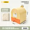 Caja de Cría Multifuncional para Loros Colgante Exterior Alambre Horizontal Uso en Casa Periquito Cacatúa Diseño de Paisaje Libre Nido Seguro Cómodo para Posarse