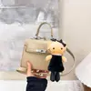 Bolso de Mano de Cocodrilo Tendencia Coreana de Nicho para Mujer Otoño 2025 Versátil Lujo Accesible Bolso de Hombro Único Cruzado de Gama Alta