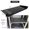 Gabinete Estándar de 19 pulgadas Bandeja Universal Estante de Montaje en Rack 1U Divisor de Rack Bandeja para Router Accesorios