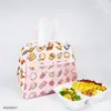 Bolsa de Almuerzo de Tela Oxford Estampada, Bolsa para Lonchera para Llevar, Bolso de Hombro para Almuerzo Personalizado 600D, Bolsa para Picnic al Aire Libre
