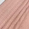 Suéter de imitación, tejido de punto de ochos grande, rayado de jacquard, tejido de punto de hilo de grosor grueso, tela de moda para tops y vestidos de mujer
