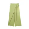 Pantalones Anchos de Cintura Alta Relajados Estilo Francés, Transpirables, Sueltos, Casuales, Elásticos, Largos. Novedad Otoño 2026