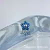 Pendiente de oreja de aleación de titanio ASTMF-13 con diamante de 1,5 mm, pequeño, con forma de flor de cinco pétalos, rosca interna de titanio G23, pendiente de labio con circonita. Joyería para piercing.