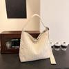 Cross-border Casual Grande Capacidade Classe Commuter Bag Feminino 2024 Novo Nicho Simples Ombro Crossbody Bag Tote Bag