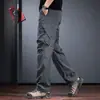 Pantalones casuales, pantalones jogger softshell a prueba de viento e impermeables para exteriores, holgados y cómodos, pantalones de senderismo adelgazantes, pantalones lisos de color sólido