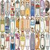 30 Marcadores de Livro Originais de Gatinho Lendo Simples para Diário de Mão Material Criativo Literário Marcadores de Livro de Papel para Leitura Estilo Ins Podem ser DIY