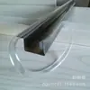 Tira de borde de plástico extruido Dongguan tira de protección de borde canto de borde canto de borde tira transparente configurada según sea necesario