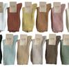 Calcetines de Puro Algodón de Doble Costura para Mujer, Calcetines de Maternidad de Color Sólido para Primavera y Otoño, de Longitud Media, Engrosados, Cálidos, Estilo Otoño e Invierno, Calcetines de Puro Algodón sin Costuras