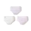 Calzoncillos tipo bóxer de algodón para niñas Balabala Shorts Triangulares para Niños Pequeños y Grandes Ropa Interior de Cuatro Esquinas para Bebés Paquete de Tres de Clase A