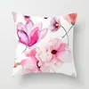 Suministro directo de fábrica flores y plantas naturales frescas funda de almohada decorativa funda para respaldo de asiento de coche respaldo de estudio cojín de respaldo una variedad opcional
