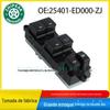 25401-ed000 adequado para Nissan Tiida peças de automóvel interruptor mestre do levantador de vidro interruptor da janela esquerda