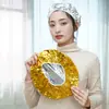 Papel de Aluminio Sombrero para el Cabello Salón de Belleza Herramientas de Peluquería Gorro de Baño Engrosado Reciclable Aceite de Hornear Gorro de Papel de Aluminio Al por Mayor