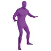 Disfraz de Hombre Invisible para Halloween Transfronterizo Cobertura Total Traje Invisible Body de Cosplay Escenario Traje Negro Hombres Adultos