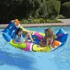 Cadeira de Balanço Inflável de PVC Jogos Aquáticos Entretenimento Lazer na Praia Gangorra Inflável Brinquedos Infláveis Aquáticos