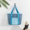 Bolsa de playa popular para exteriores, bolsa de lavado portátil para exteriores, bolsa de almacenamiento de ropa portátil, bolsa de cosméticos, bolsa de viaje de malla