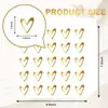 Pegatinas de Regalo Populares para Sobres Transfronterizos, Etiquetas Autoadhesivas, Pegatinas de Sello de Agradecimiento Estampadas en Oro, Pegatinas de Sello para Embalaje de Bodas