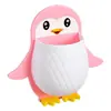 Novo Porta-Objetos Fofo de Pinguim para Banheiro, Escovas de Dente e Cosméticos, Armazenamento de Parede para Organização e Armazenamento de Cabeceira de Dormitório