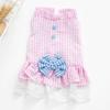Roupas para cães atacado verão fino pet princesa vestido ursinho de pelúcia Bomei roupas para cães pequenos roupas para animais de estimação