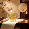 Año de la Oveja Pie Auspicioso Oro 999 Oro Pegatina para Teléfono Móvil Oveja Pequeña en Relieve Tener Dinero para Gastar Todo Sale Bien Pegatina de Pan de Oro Regalo