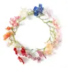 Acessórios de Orquídea Artificial Pequena de Três Cabeças Materiais DIY Decoração de Casa Flores Artificiais Estilo Fresco Presilha de Cabelo Acessório de Cabelo
