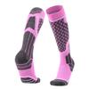 Dos Lobos Calcetines Nuevos de Algodón Calcetines de Esquí para Exterior Calcetines Gruesos Cálidos Absorbentes de Sudor Fondo de Toalla Calcetines Deportivos para Mujer