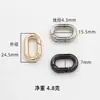Acessórios de Hardware Argola de Mola Oval Spot Atacado Argola de Passarela Fivela de Mola Oval Liga de Zinco Fivela de Suspensão para Bagagem