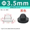 Tampão de Silicone Macio Resistente a Altas Temperaturas com Furo Tampão de Borracha Anti-Colisão Invertido Tampa de Vedação Redonda em Forma de T