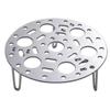 Suporte para Vapor de Aço Inoxidável Doméstico Impermeável Pé Alto Multiuso Espessado Universal Suporte para Cozinhar Ovos a Vapor Panela de Pressão Panela de Arroz Bandeja para Vapor