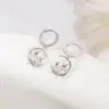 Nuevos Pendientes 2025 Estilo Coreano Pendientes Personalizados de Búho Chapados en Oro Circonita Pendientes Elegantes Accesorios de Moda