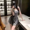 Lencería Erótica Enxi con Apertura de Cremallera, Vestido para Exteriores, Apasionado y Sexy, Estilo Puro Deseo, No Necesita Quitarse, Atuendo Estilo Uniforme