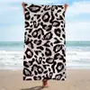 Alfombra de rizo patrón de moda toalla para sudar toalla de playa toalla de baño chal toallita de microfibra impresión digital costero